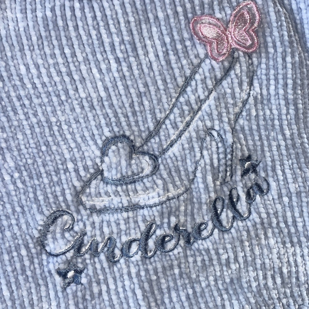 disney cinderella chenille blue‎ sweater